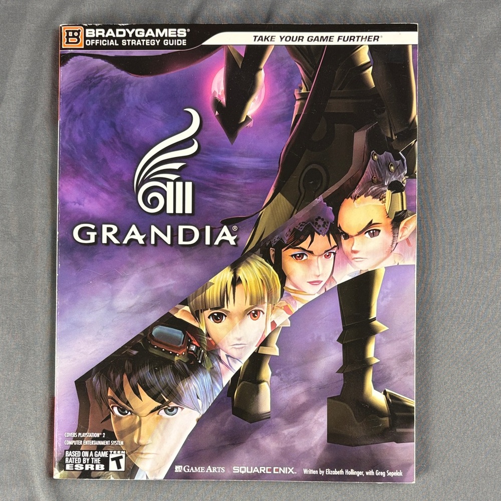 Grandia III by BradyGames Official Strategy Game Guide Playstation 2